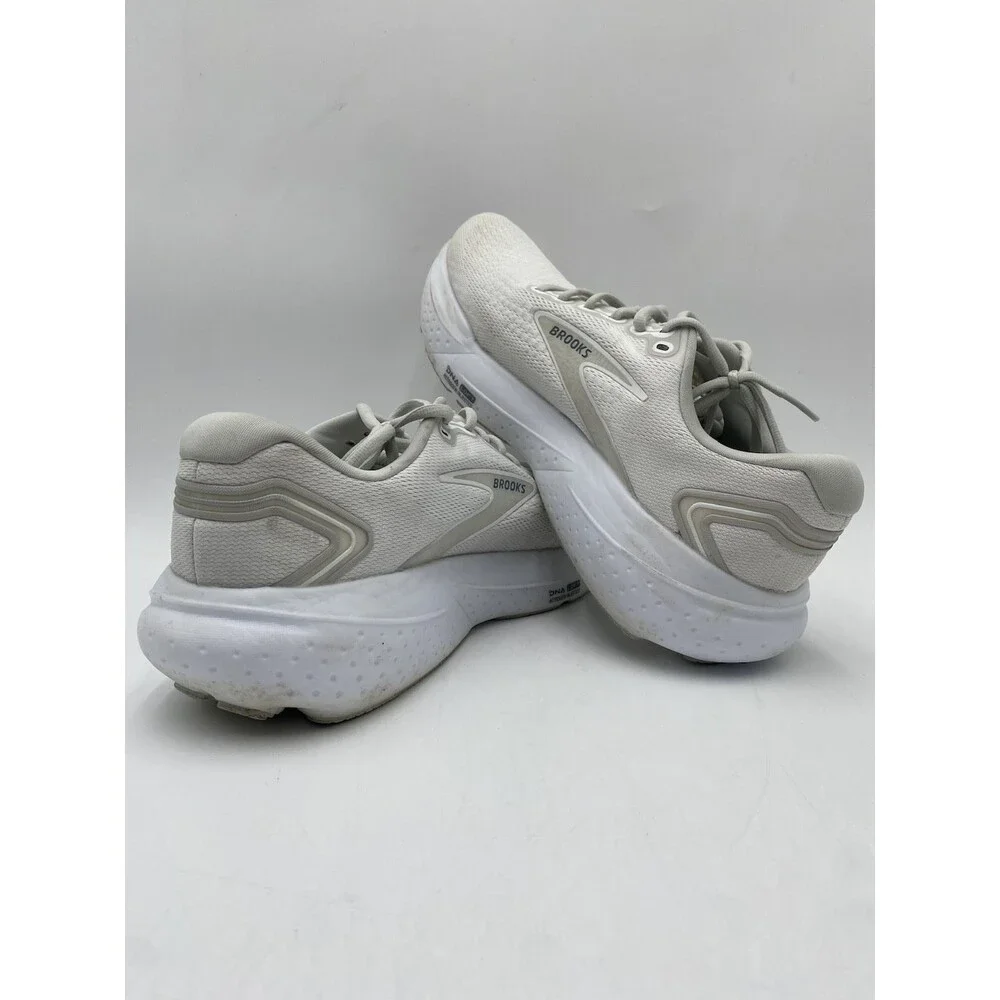 Brooks GLYCERIN 21 Men's USED Running Shoes White/Grey US Size 11 D